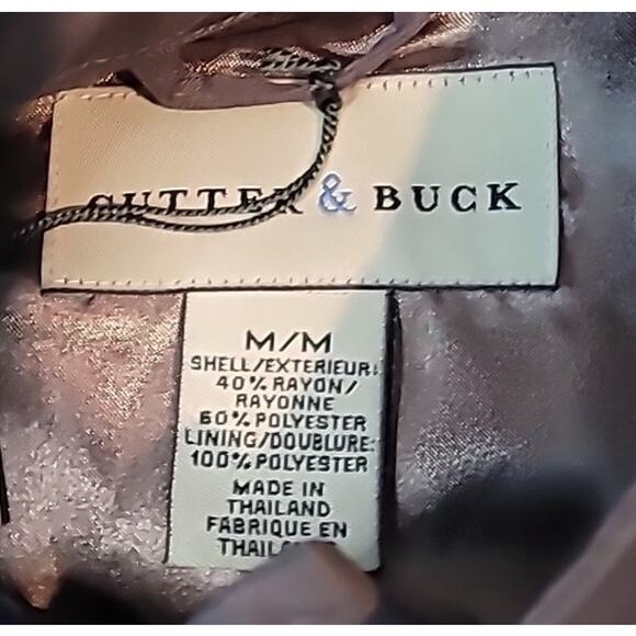 Cutter & Buck Men’s Olive Green Full Zip Jacket – Size M NWT Decadence Stuart FL - Picture 3 of 7